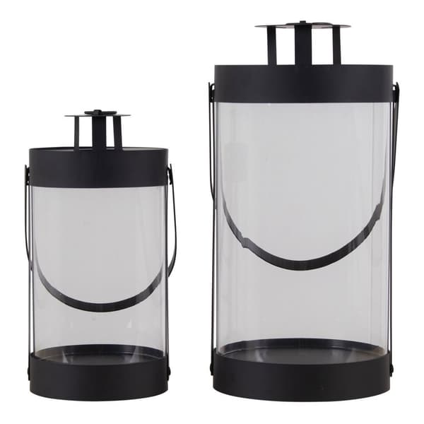 Rootz Bondi Lantern -sarja - Kynttilänjalat - koristeelliset lyhtyet - lisää eleganssia - Ø12x24cm & ø15x32cm