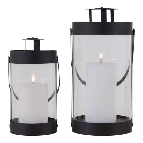Rootz Bondi Lantern -sarja - Kynttilänjalat - koristeelliset lyhtyet - lisää eleganssia - Ø12x24cm & ø15x32cm