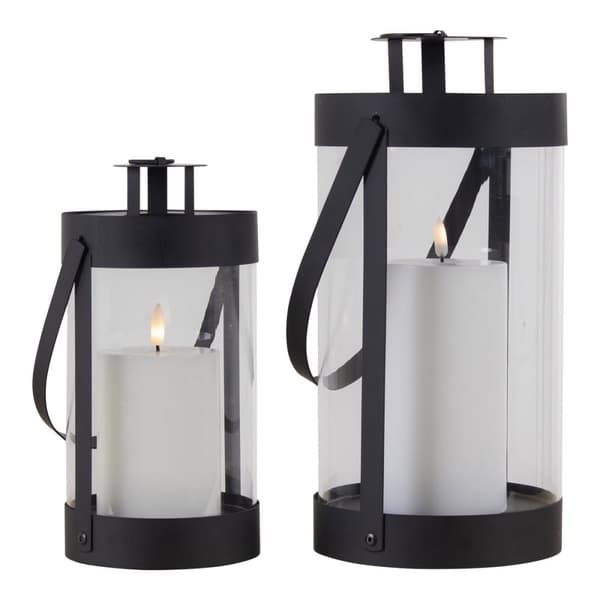 Rootz Bondi Lantern -sarja - Kynttilänjalat - koristeelliset lyhtyet - lisää eleganssia - Ø12x24cm & ø15x32cm