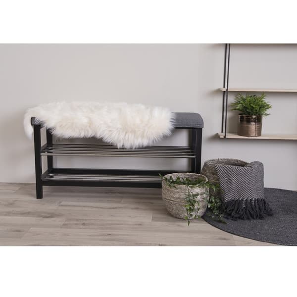 Rootz faux lambskin matta - lyxmatta - mysig matta - mjuk struktur - 50 cm x 85 cm