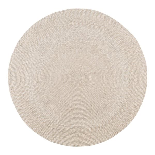 Rootz Menorca Round Rug - Eco -vänlig matta - Hållbart golvbeläggning - Återvunnet PET - Ø180cm x 1 cm