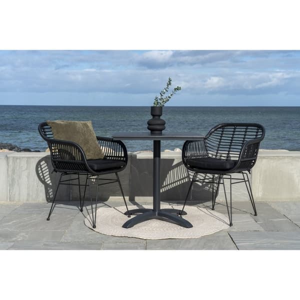 Rootz Menorca -pyöreä matto - pyöreä matto - ympäristöystävällinen lattiapäällyste - kestävä lemmikki - Ø120cm