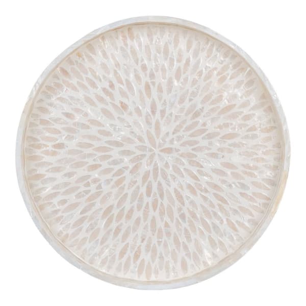Rootz Bambu -bricka - serveringsfack - Dekorativt bricka - miljövänligt - 40 cm x 40 cm x 3,5 cm beige