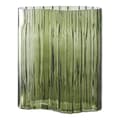 Pikkukuva 1 / 7: Rootz Modern Glass -maljakko - Koristeellinen maljakko - Kukkapidike - Ainutlaatuinen muotoilu - 21x12x26,5 cm