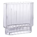 Miniatyrbild 3 av 6: Rootz Clear Glass Vase - Flower Holder - Dekorativ vas - Versatile Decor - 20x9x19.5 cm