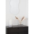 Miniatyrbild 4 av 6: Rootz Clear Glass Vase - Flower Holder - Dekorativ vas - Versatile Decor - 20x9x19.5 cm
