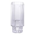 Miniatyrbild 2 av 6: Rootz Clear Glass Vase - Flower Holder - Dekorativ vas - Versatile Decor - 20x9x19.5 cm