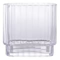 Miniatyrbild 1 av 6: Rootz Clear Glass Vase - Flower Holder - Dekorativ vas - Versatile Decor - 20x9x19.5 cm