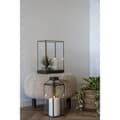 Miniatyrbild 2 av 4: Rootz Metal/Glass Lantern - Antique Brass Look - Dekorativt ljus - Hem Accent - 15 cm x 36,5 cm x 25 cm