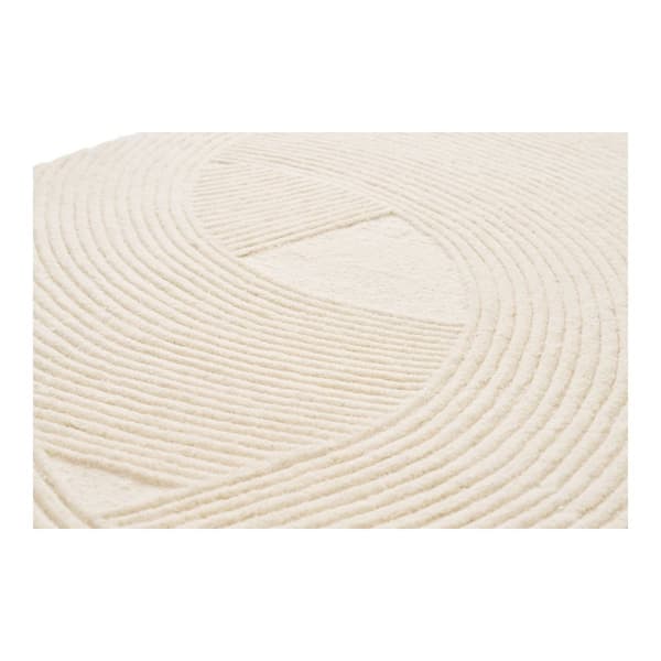 Rootz Hand Tufted Rug - Norsunluu matto - Beige -villamato - Ylellinen lämpö - 160 cm x 230cm x 1cm