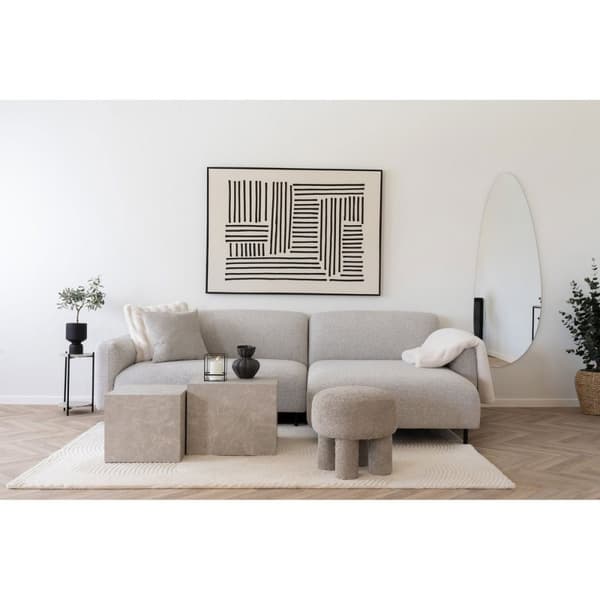 Rootz Hand Tufted Rug - Norsunluu matto - Beige -villamato - Ylellinen lämpö - 160 cm x 230cm x 1cm