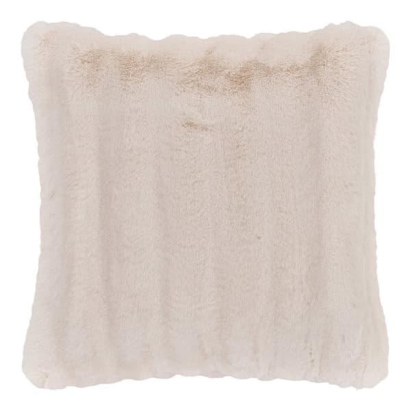 Rootz Cushion - Artificiell pälskudde - Plush Cushion - Mysig komfort - 45 cm x 45 cm