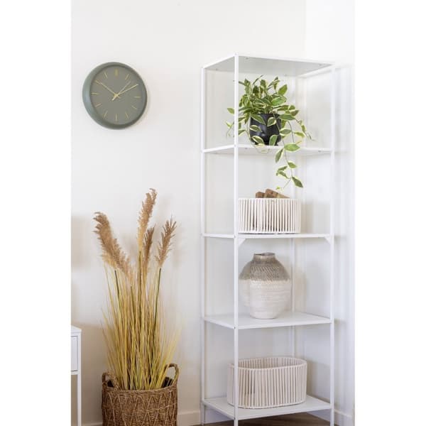 Rootz 2 -bituppsättningar korgar - förvaringsbehållare - Organiserande fack - Hållbar bomull och metall - off -white - 2125,5 cm x 1618 cm x 3238 cm