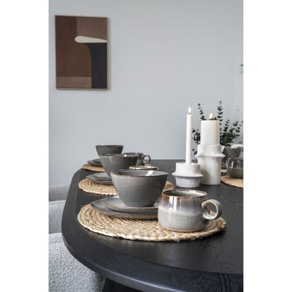 Rootz Cement -kynttilänhaltijajoukko - Valkoinen - keraamiset kynttilänjalat - tyylikäs sisustus - 10,81 cm x 10,61 cm x 8,22 cm
