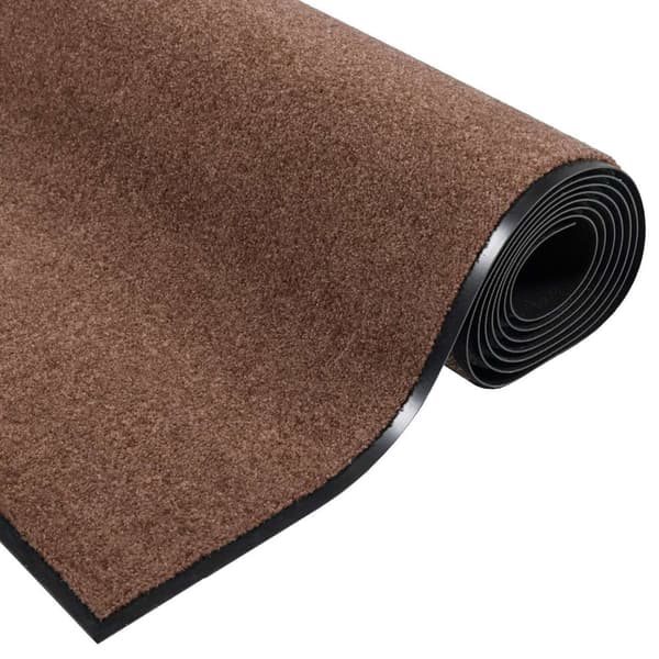 vidaXL Rektangulær Brun Dørmatte 60x180 cm
