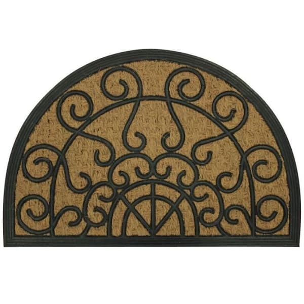 Paillasson Demi-Lune "Marquis" 40x60cm Natur