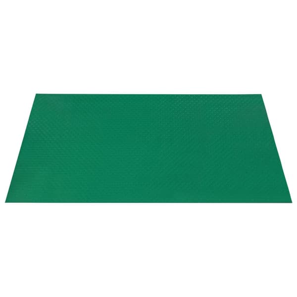 Vandtæt skridsikker gulvmåtte, holdbar PVC-konstruktion, stor størrelse 2 meter (6,56 fod),grøn
