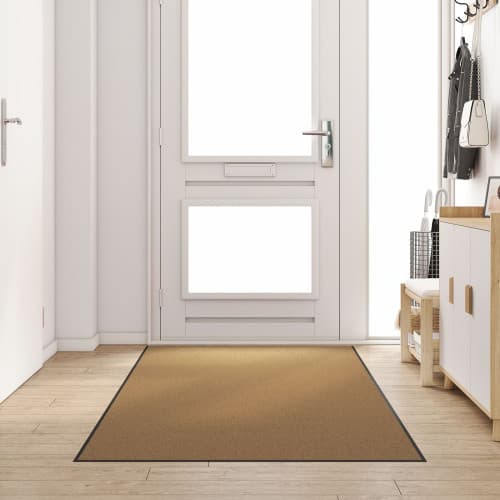 Dörrmatta Tvättbar Grädde 120x300 cm