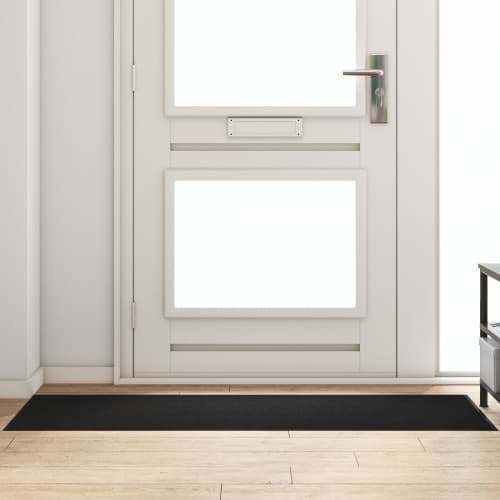 Dörrmatta Rektangulär Svart 60x180 cm