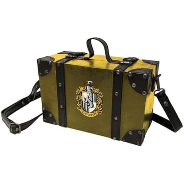Pyramid International Harry Potter Premium presentlåda med Hufflepuff-sköld – Fantastisk för entusiaster