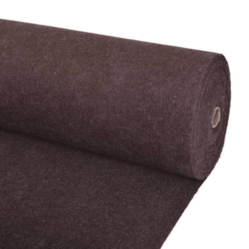 Mässmatta ribbad 1,2x20 m brun