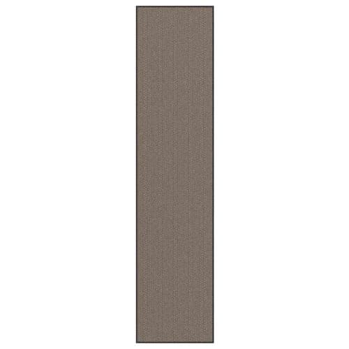 Dörrmatta brun 115x500 cm