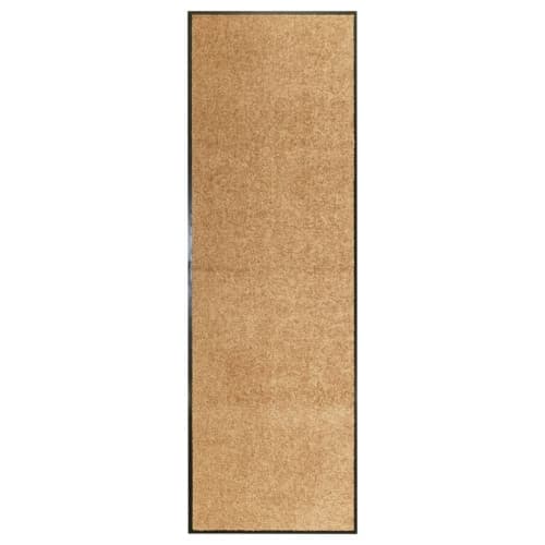Dörrmatta tvättbar gräddvit 60x180 cm