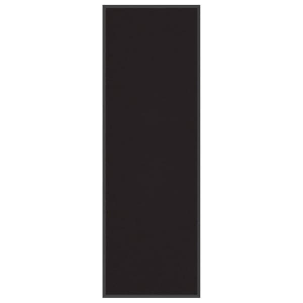 Dörrmatta svart 60x180 cm