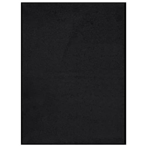Dörrmatta svart 60x80 cm