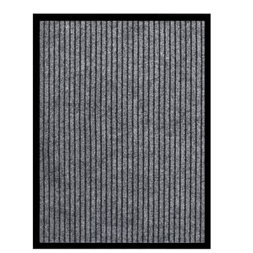 Dörrmatta grårandig 60x80 cm