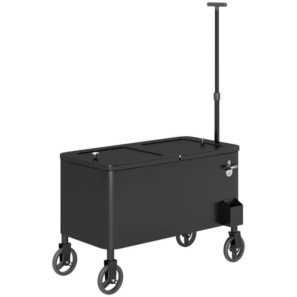 Rootz 76L kyld bil - mobil cool box - utomhuskylare - håller drycker kallt - 87x46x120cm