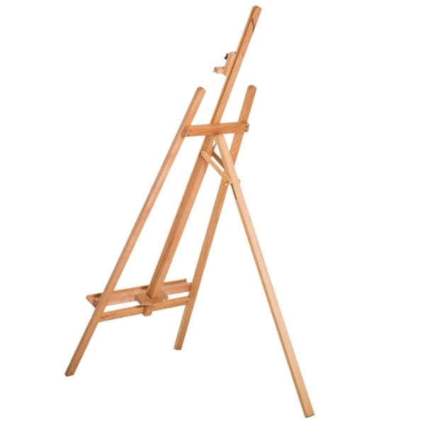 Rootz Justerbar staffelramme - Maleri Stand - Art Display - Natural Beech Wood - 65 cm x 68 cm x 230 cm
