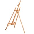Miniatyrbillede 6 af 8: Rootz Justerbar staffelramme - Maleri Stand - Art Display - Natural Beech Wood - 65 cm x 68 cm x 230 cm