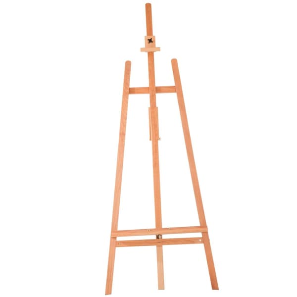 Rootz Justerbar staffelramme - Maleri Stand - Art Display - Natural Beech Wood - 65 cm x 68 cm x 230 cm