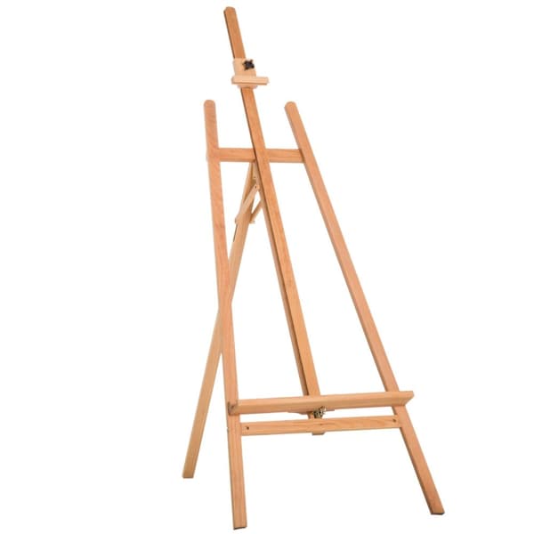Rootz Justerbar staffelramme - Maleri Stand - Art Display - Natural Beech Wood - 65 cm x 68 cm x 230 cm