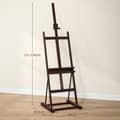 Miniatyrbild 3 av 7: Rootz Beech Wood Easel - Artist Stand - Justerbar konststativ - Höjd & lutning Justerbar - 171 cm till 230 cm