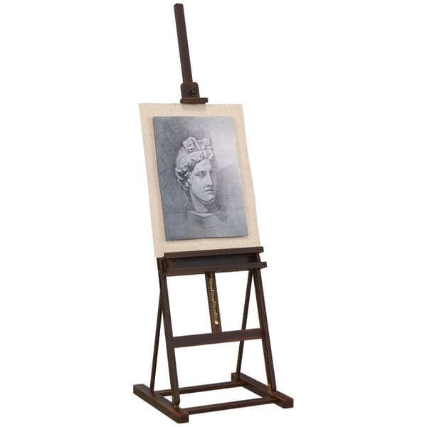 Rootz Beech Wood Easel - Artist Stand - Justerbar konststativ - Höjd & lutning Justerbar - 171 cm till 230 cm