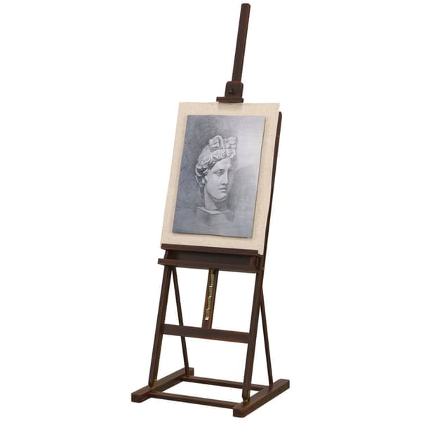 Rootz Beech Wood Easel - Artist Stand - Justerbar konststativ - Höjd & lutning Justerbar - 171 cm till 230 cm