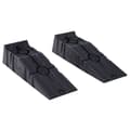 Miniatyrbillede 1 af 7: Rootz Car Access Ramps - Plastic Ramps - Vedligeholdelse af køretøjer - stødfast og stable - 2,5 ton kapacitet - 91x30x21 cm - sort