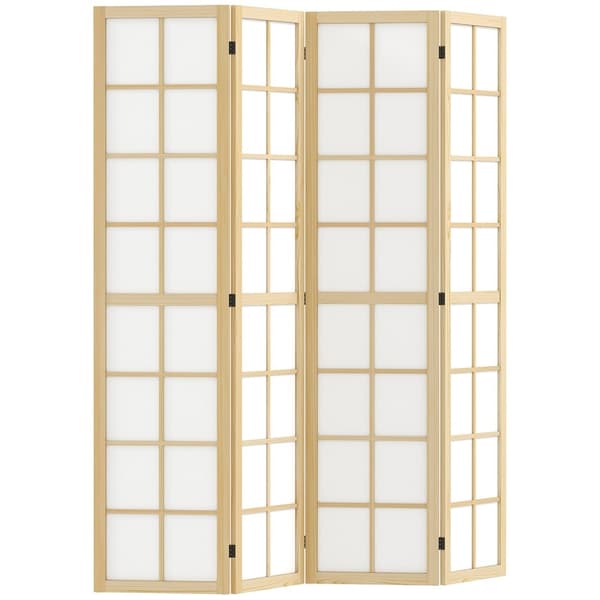Rootz Foldble Room Divider - Tietosuoja -näyttö - itsenäinen osio - Tyylikäs muotoilu - 160 cm x 1,7cm x 170cm