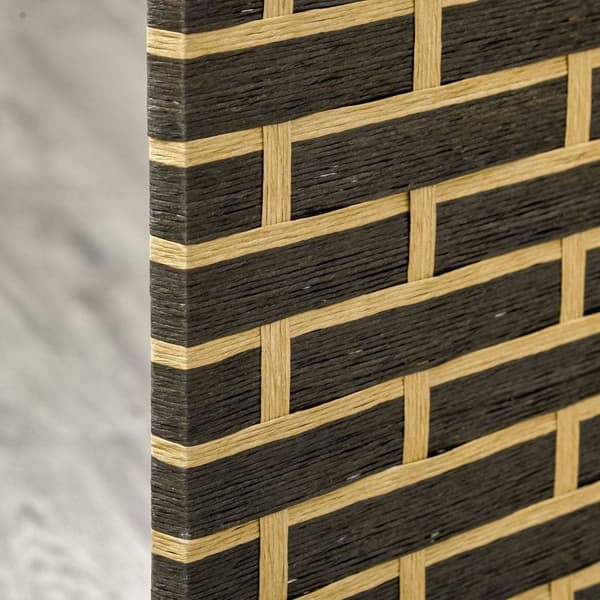 Rootz Interior Paravent - Room Divider - Poplar Wood Screen - Privacy & Charm - 180L x 180H CM