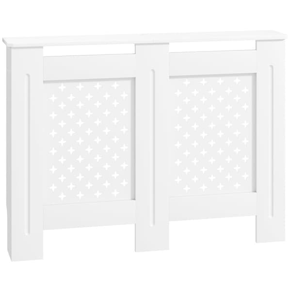 Rootz Radiator Cladding - Cover - Gitter Design - Forbedrer boligindretning - 112b x 19t x 81,5h cm hvid