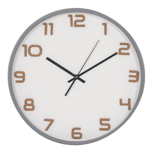 Rootz Wall Clock - Minimalistisk klocka - Tyst rörelse - Fredlig miljö - Ø35cm
