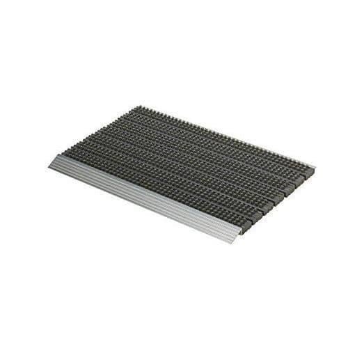 Astra Super Brush Grå Aluminium Dörrmatta, 60x 40x 2,8cm - 1850015042