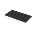 Miniatyrbild 1 av 2: Astra 1850030044Super Borste Paillasson i aluminium, Svart, 75x 45x 2,8cm - 1850030044