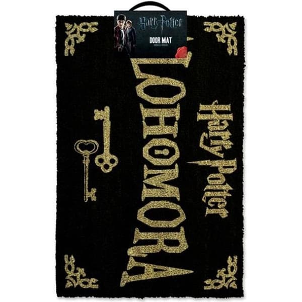 Dörrmatta - Harry Potter - Rektangulär - Svart - 40 x 60 cm - Syntetisk