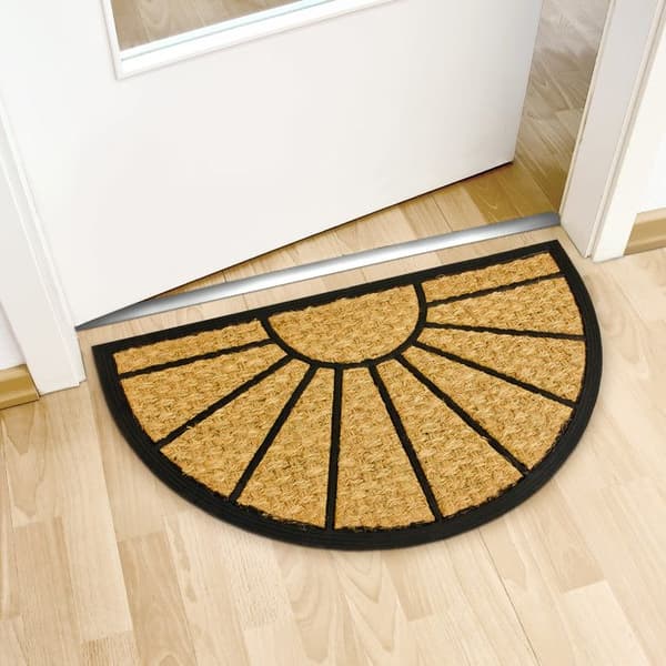 Paillasson - Relaxdays - 10016743 - Kokosfiber - Halkskyddande - Dimensioner 75x45 cm