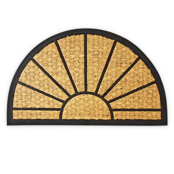 Paillasson - Relaxdays - 10016743 - Kokosfiber - Halkskyddande - Dimensioner 75x45 cm