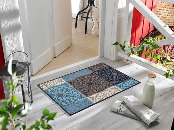 Paillasson - Tvätt Torka - Modell 068969 - Tvättbar - Akrylresin - Flera färger - 50 x 75 cm