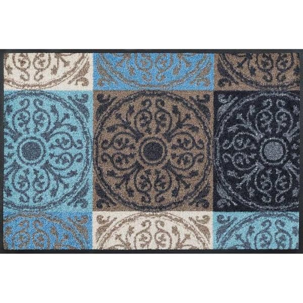 Paillasson - Tvätt Torka - Modell 068969 - Tvättbar - Akrylresin - Flera färger - 50 x 75 cm